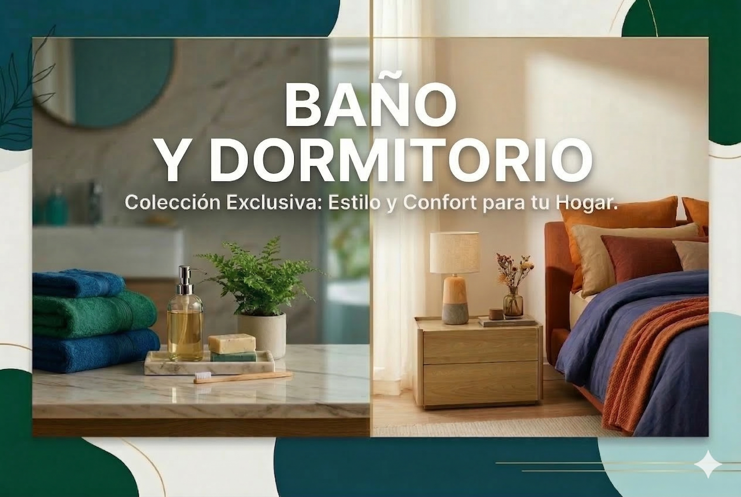 Baño y Dormitorio