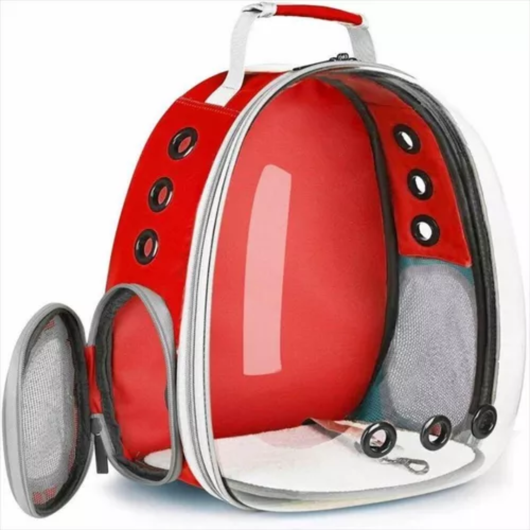 MOCHILA ASTRONAUTA DE LUJO PARA MASCOTAS | PERRO Y GATO