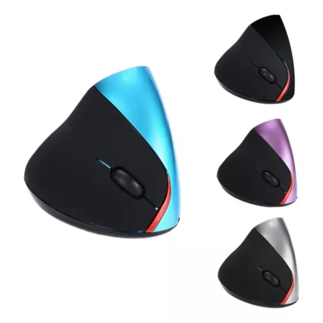 MOUSE INALÁMBRICO VERTICAL NEGRO - InnovatecJDSM