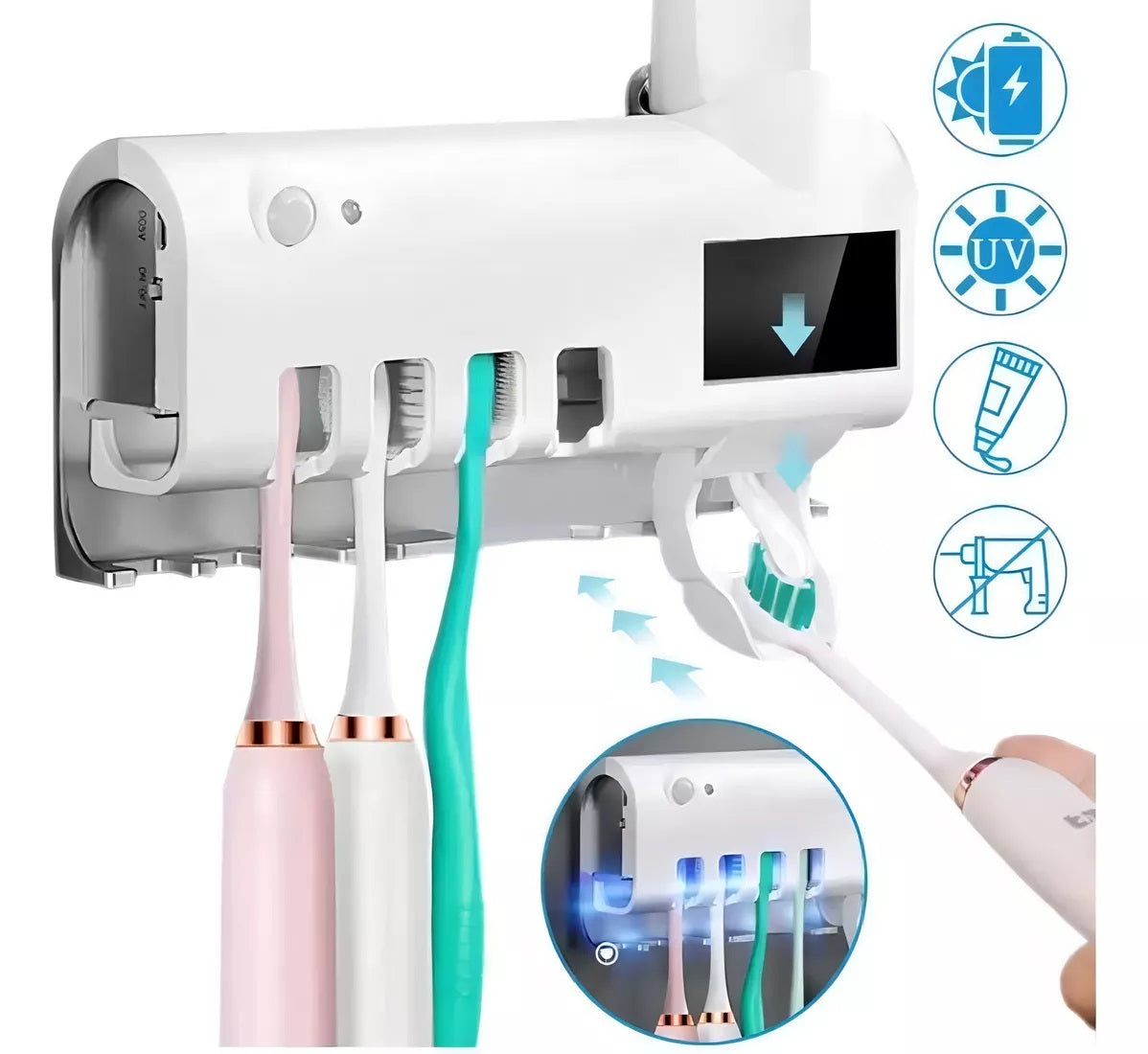 DISPENSADOR CREMA DENTAL+ SOPORTE ESTERI - InnovatecJDSM