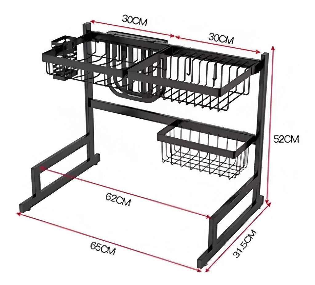 ESCURRIDOR DE PLATOS DE ACERO INOXIDABLE - InnovatecJDSM