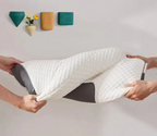 Almohada Ergonómica de Algodón 3D Antialérgica Indeformable