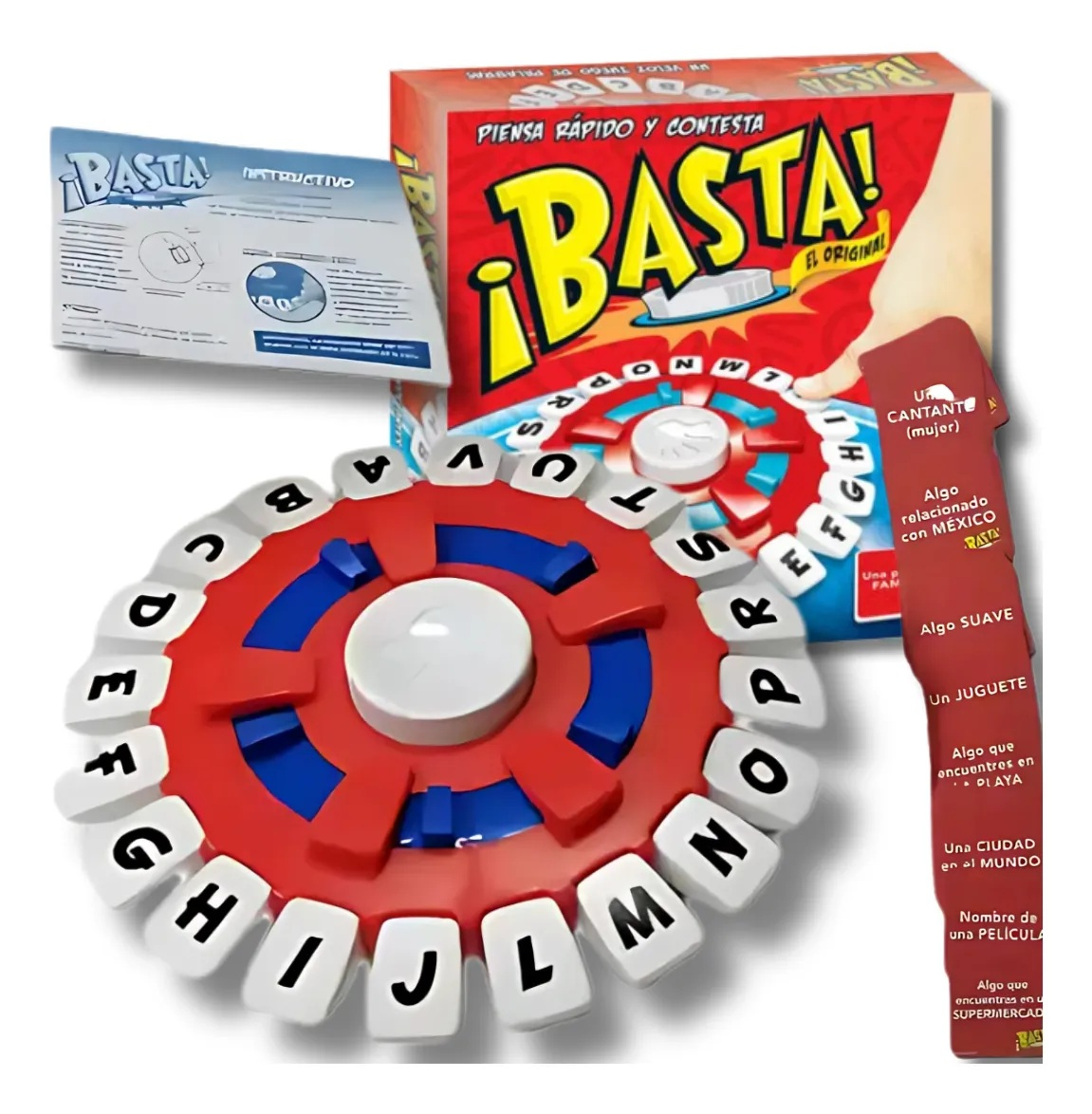JUEGO DE MESA BASTA INTERACTIVO PALABRAS - InnovatecJDSM