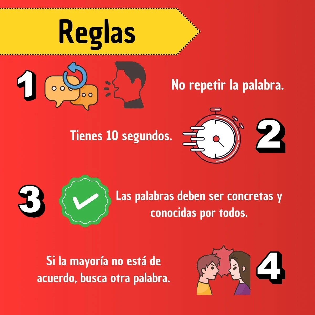 JUEGO DE MESA BASTA INTERACTIVO PALABRAS - InnovatecJDSM