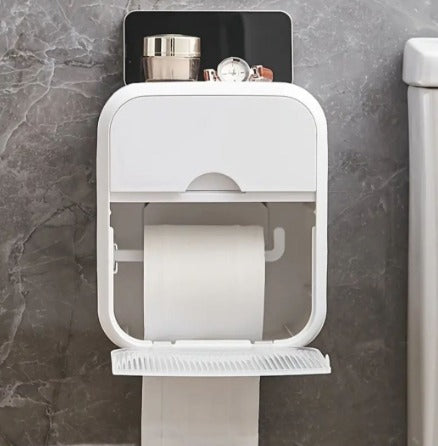 Dispensador de Papel Higiénico Multifuncional: Orden y Estilo en tu Baño - InnovatecJDSM