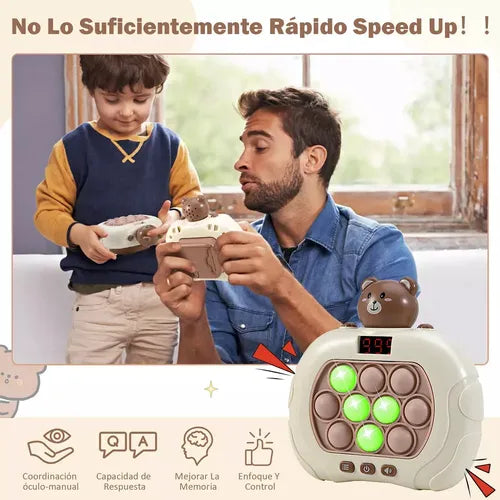 POP IT PUSH CON PANTALLA - JUEGO INTERACTIVO ANTIESTRÉS Y DIVERSIÓN - InnovatecJDSM