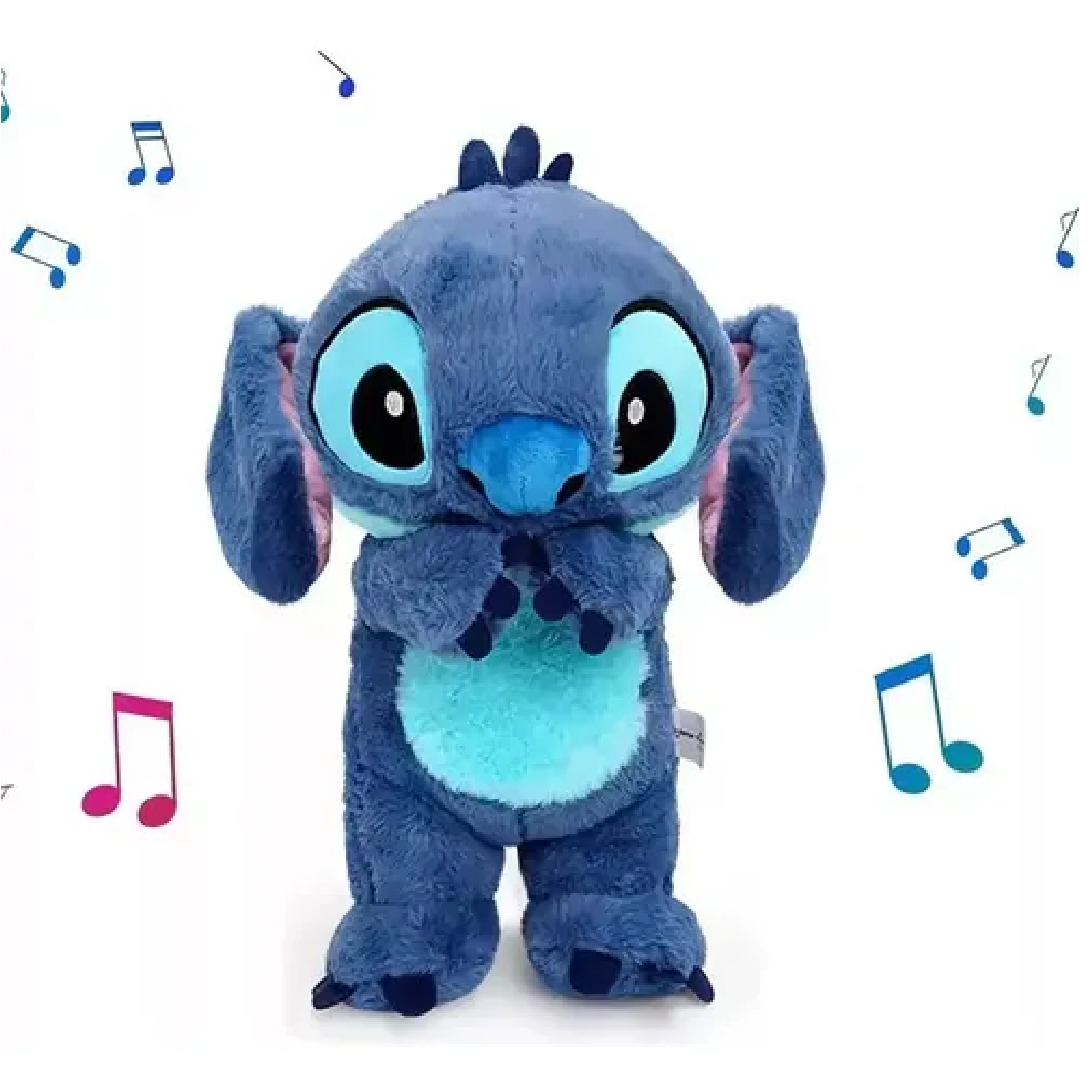PELUCHE STITCH MUSICAL - JUGUETE SUAVE Y TIERNO CON MÚSICA - InnovatecJDSM