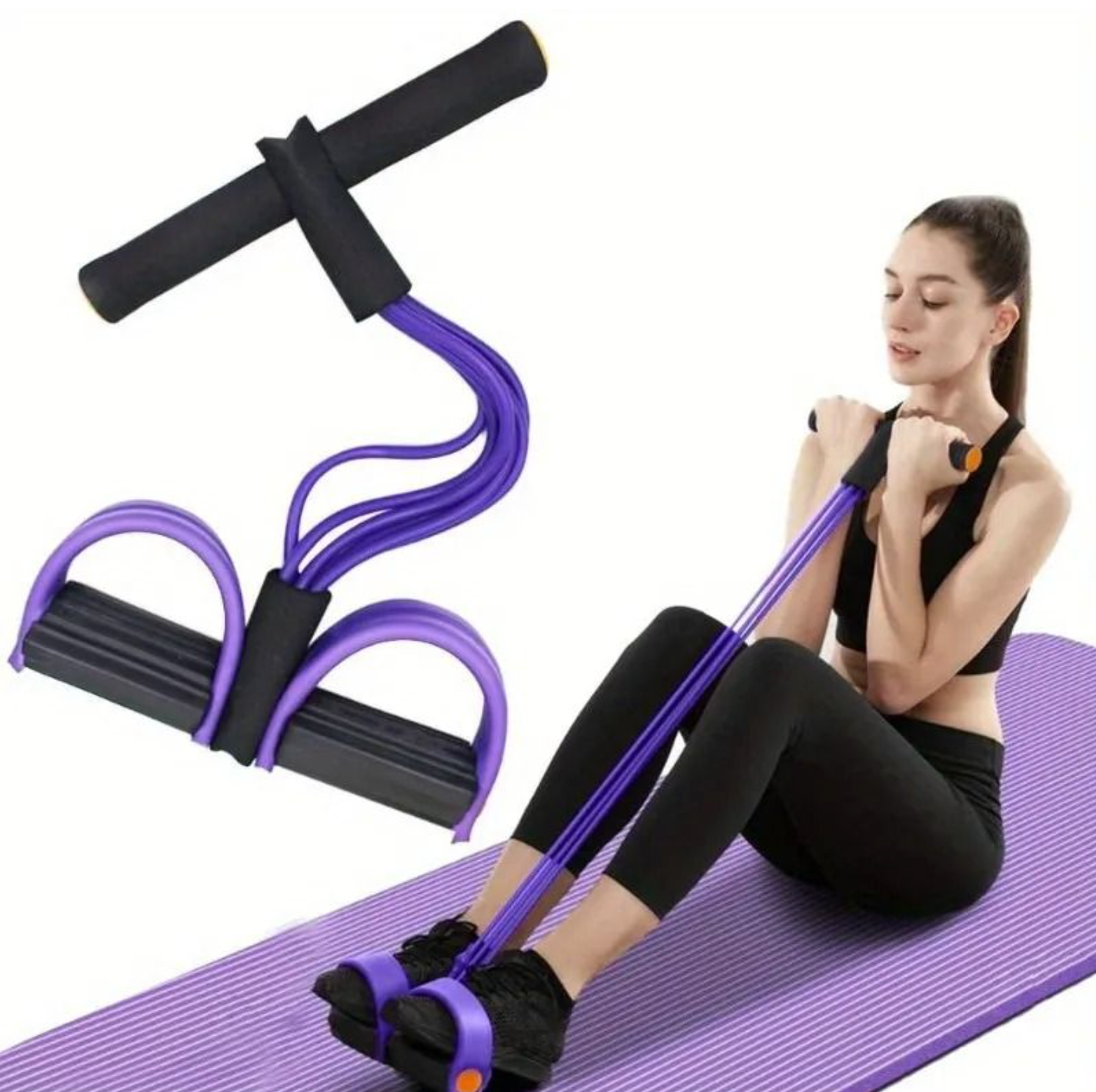 BANDA DE YOGA Y EJERCICIO - RESISTENCIA PREMIUM PARA ENTRENAMIENTO - InnovatecJDSM
