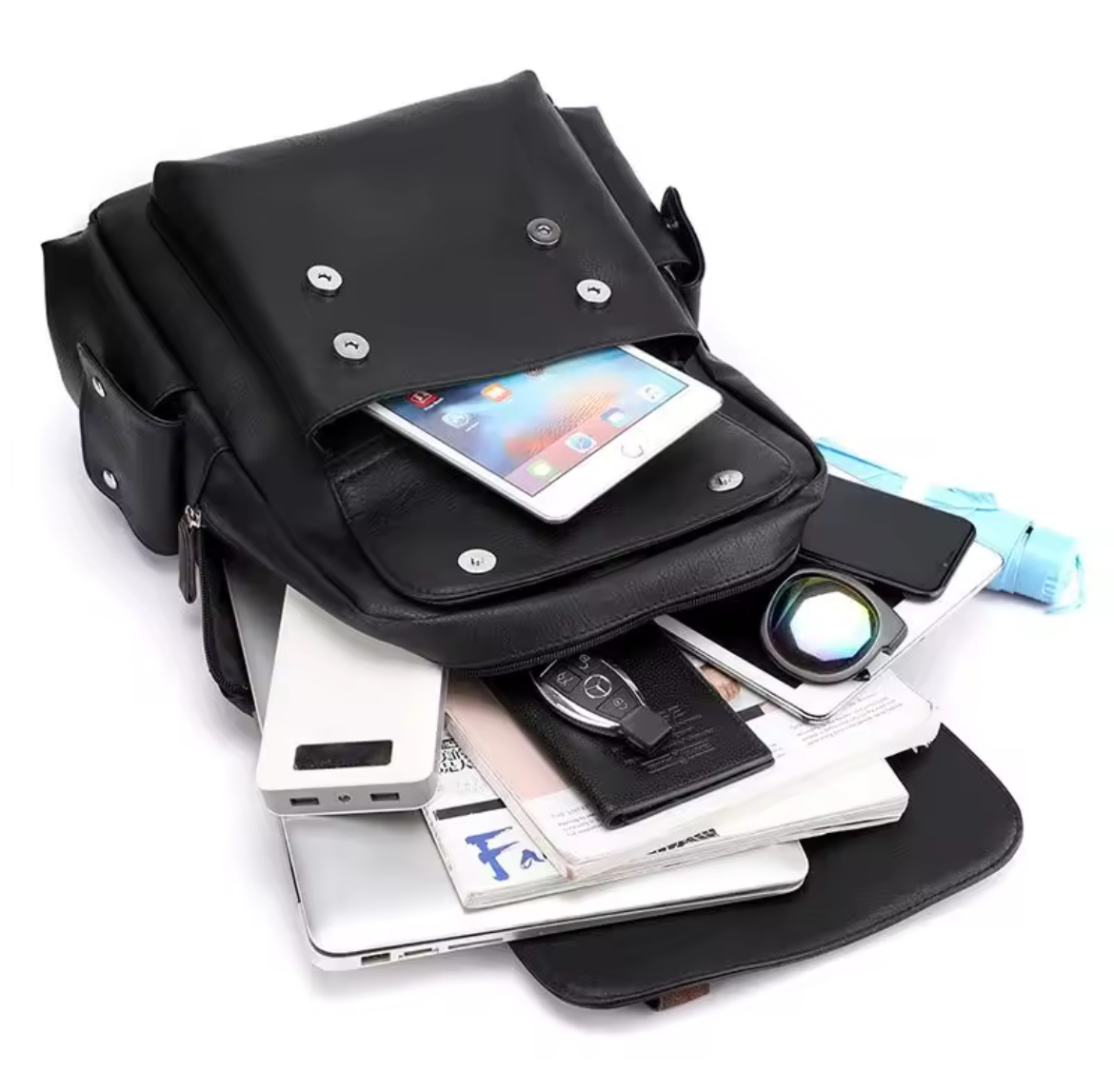Morral de Cuero Monaco Ref 231 – Elegante y Funcional