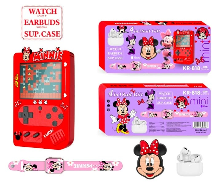 Consola 818+Game Boy+Audífonos+Reloj - InnovatecJDSM