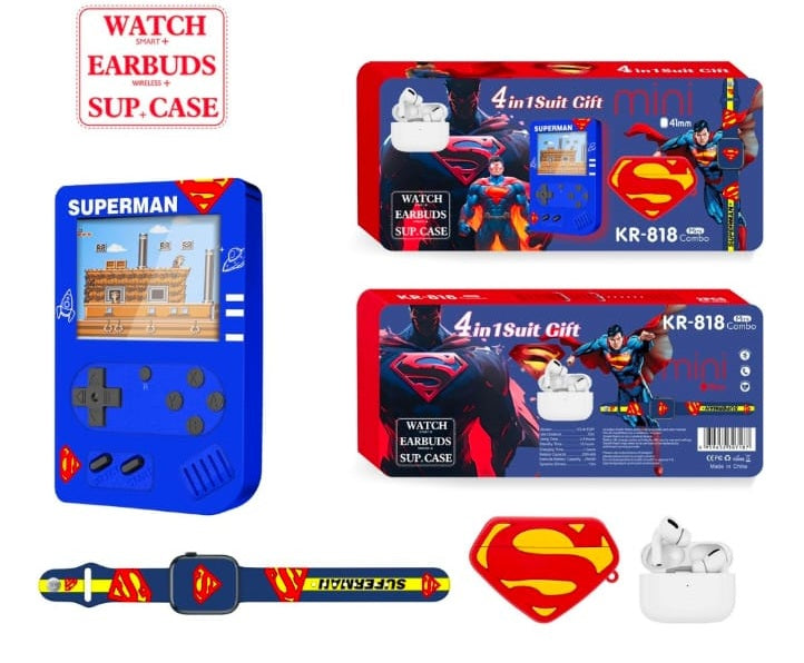 Consola 818+Game Boy+Audífonos+Reloj - InnovatecJDSM