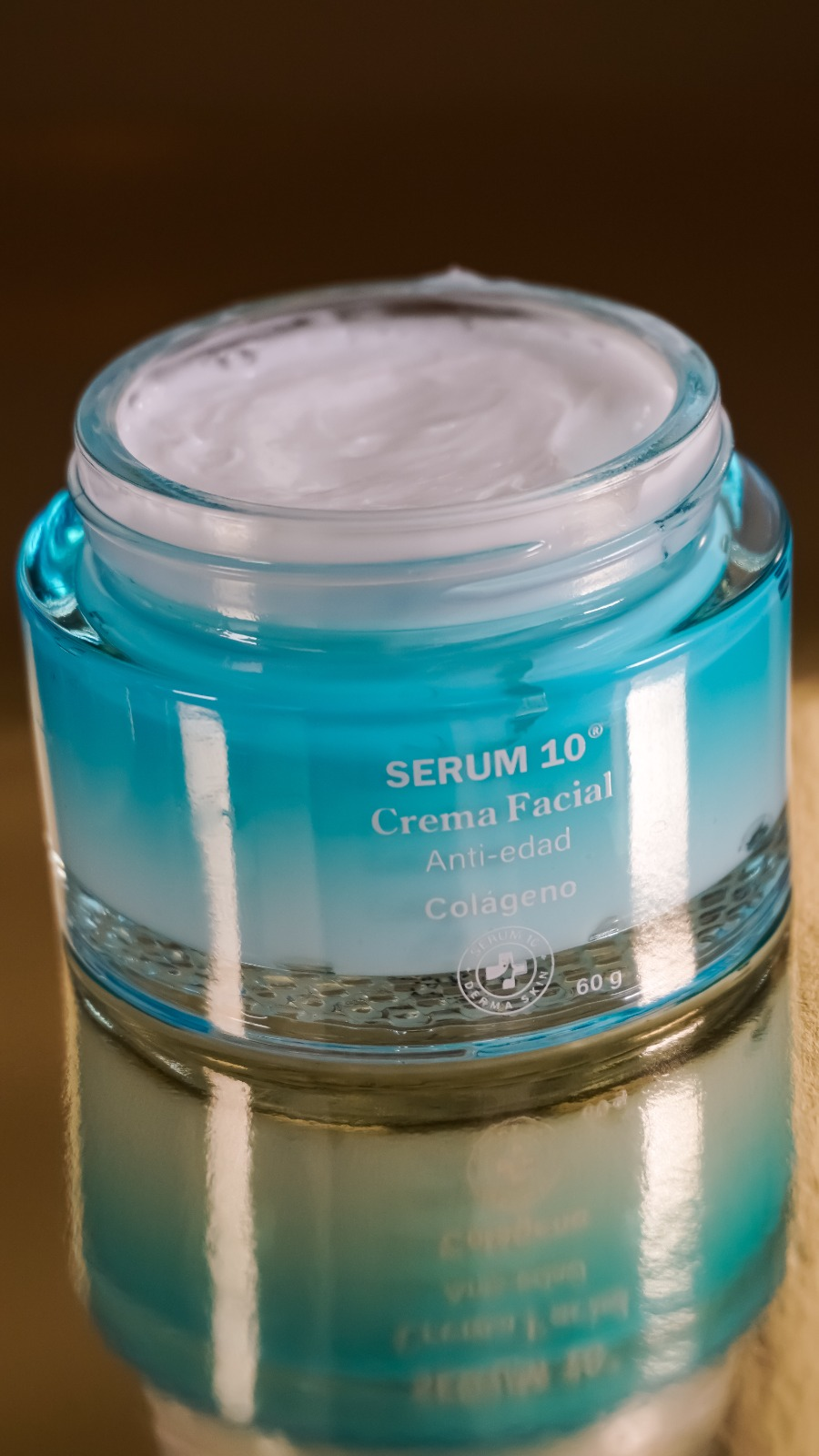 CREMA FACIAL ANTI-EDAD CON COLÁGENO SERUM 10° | REAFIRMA Y REJUVENECE TU PIEL