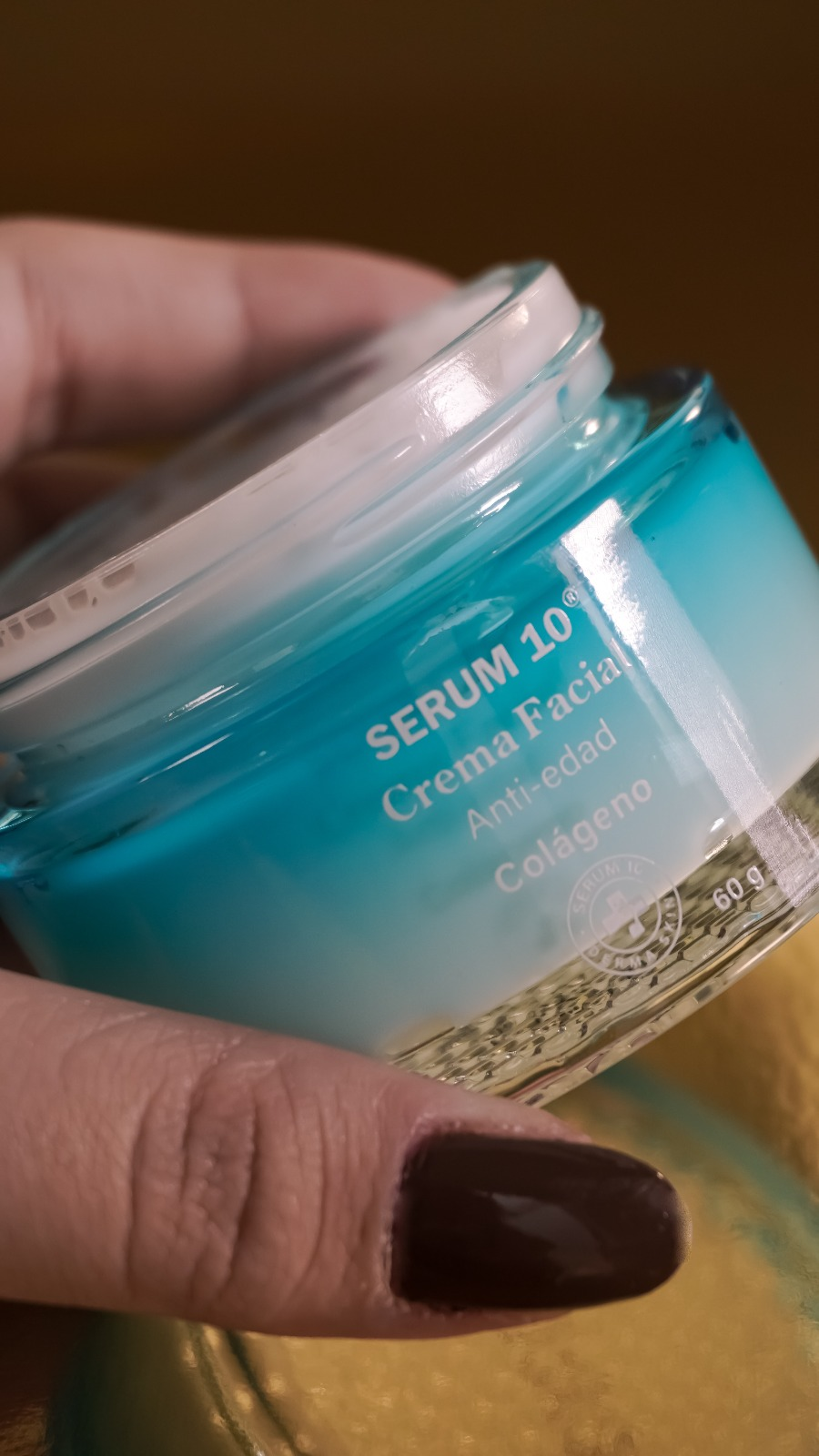 CREMA FACIAL ANTI-EDAD CON COLÁGENO SERUM 10° | REAFIRMA Y REJUVENECE TU PIEL