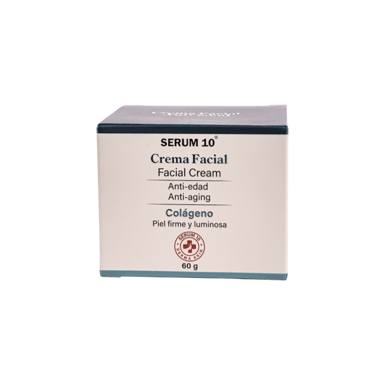 CREMA FACIAL ANTI-EDAD CON COLÁGENO SERUM 10° | REAFIRMA Y REJUVENECE TU PIEL