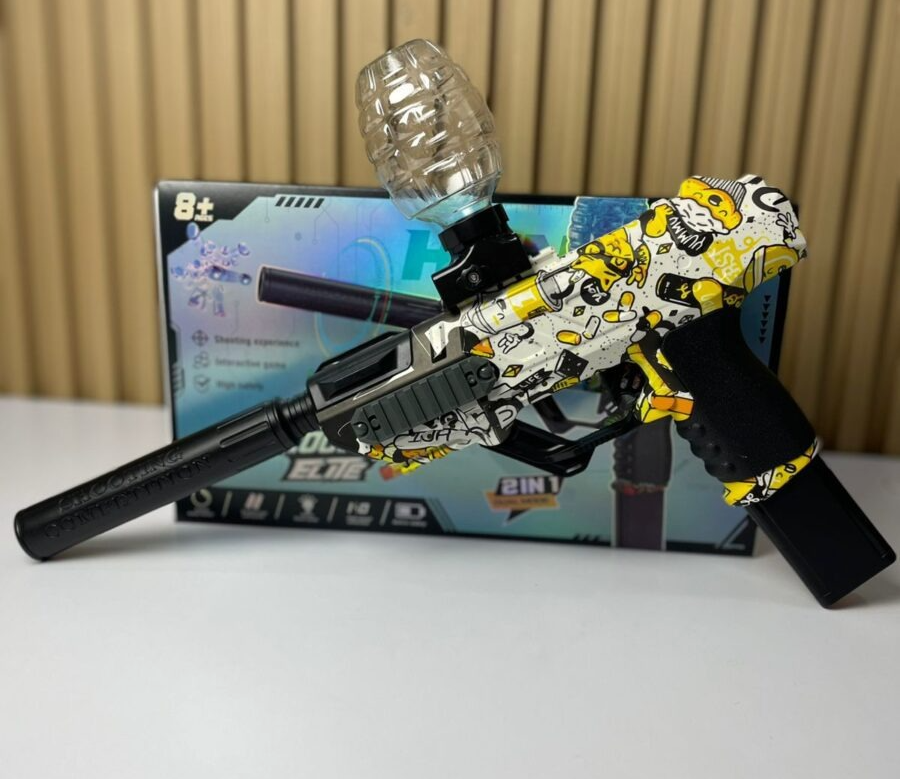 Pistola de Hidrogel 2 en 1 – Blaster Eléctrico Shooting Elite Hunter