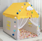 CARPA INFANTIL TIPO CASITA GRANDE - CASTILLO DE JUEGOS PARA NIÑOS - InnovatecJDSM