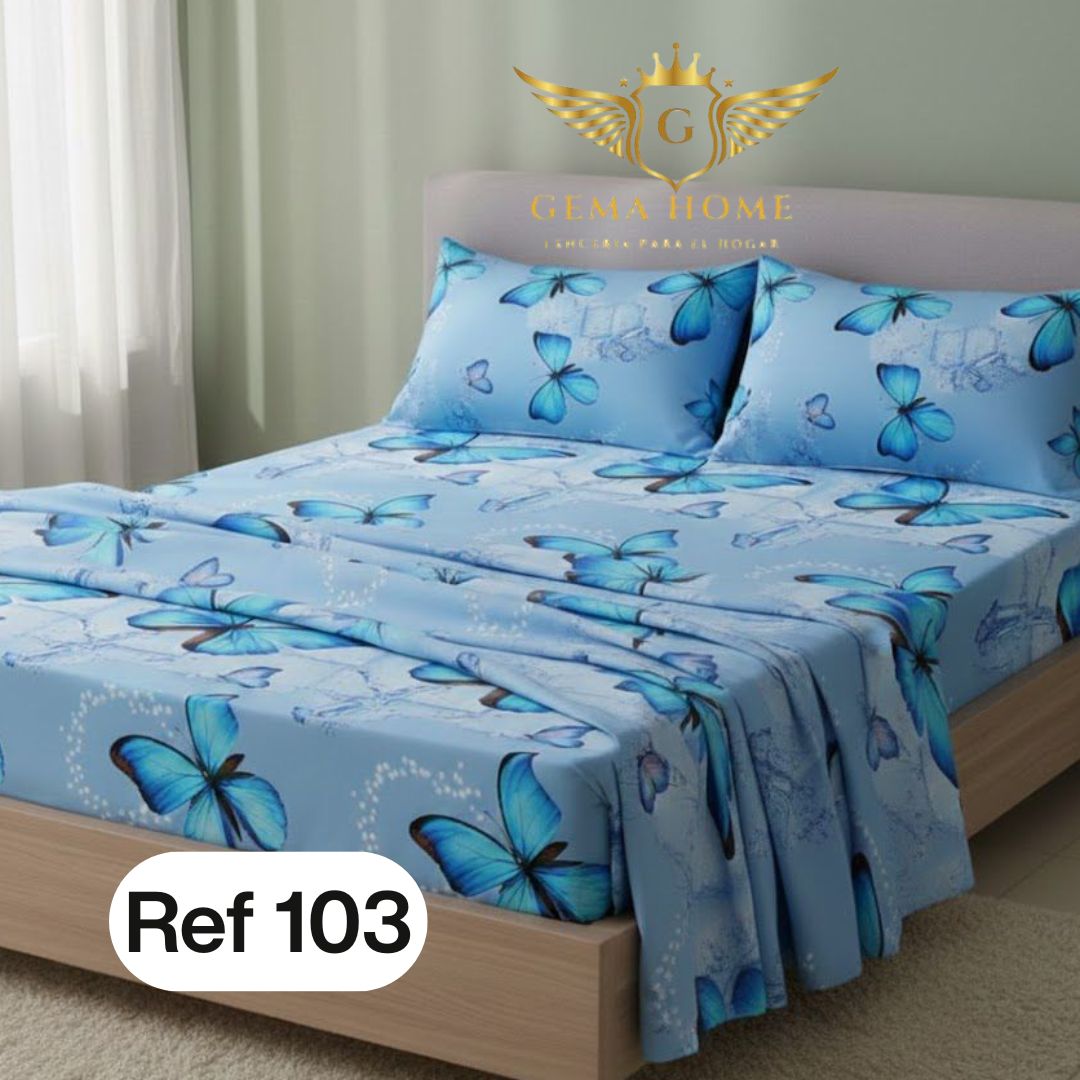 Juego de Sábanas GEMA HOME 800 Hilos | Polialgodón Premium Todas las Medidas - InnovatecJDSM