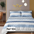 Juego de Sábanas GEMA HOME 800 Hilos | Polialgodón Premium Todas las Medidas - InnovatecJDSM