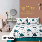 Juego de Sábanas GEMA HOME 800 Hilos | Polialgodón Premium Todas las Medidas - InnovatecJDSM