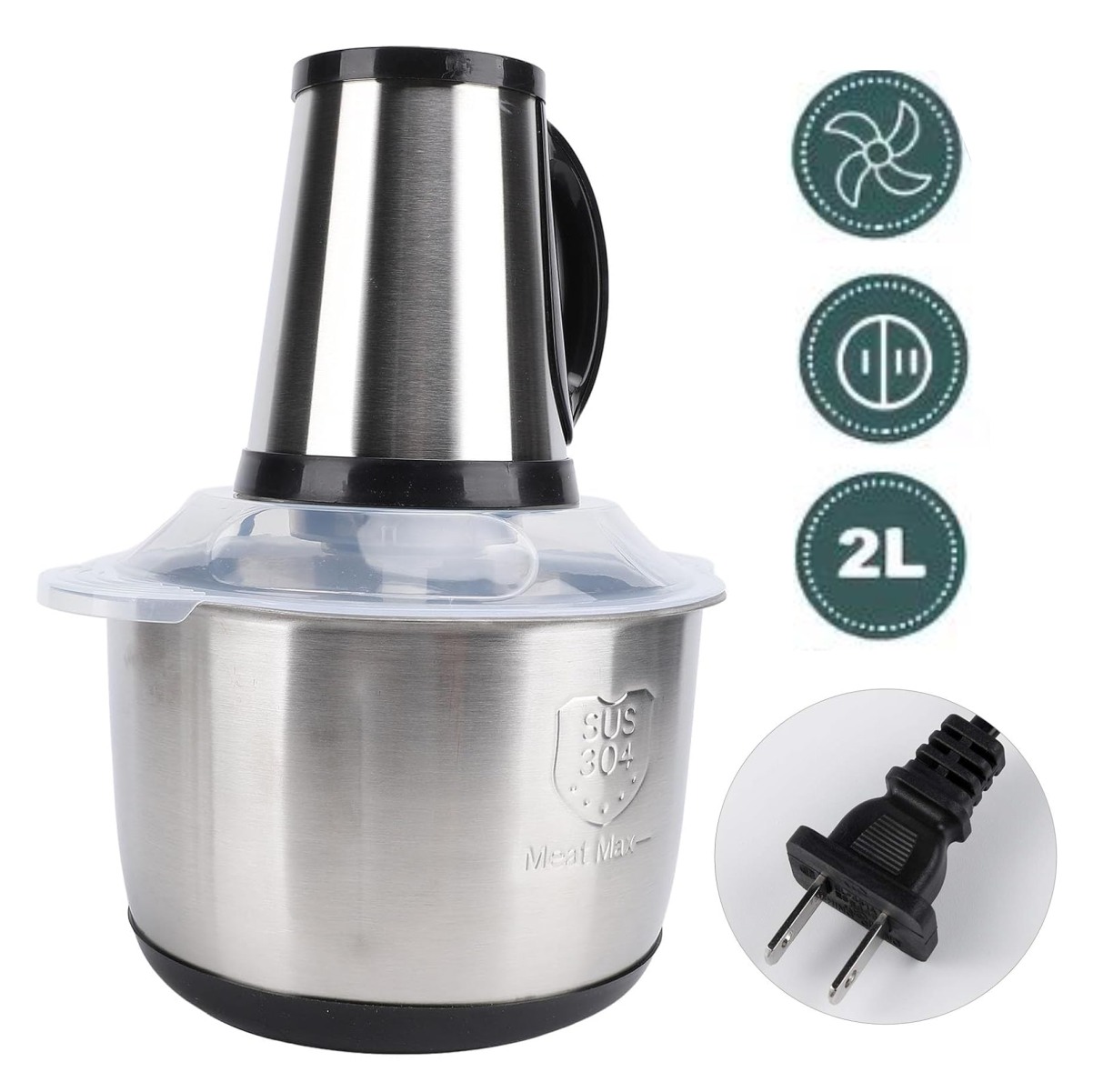 Molino de Alimentos Electrico 2L - InnovatecJDSM