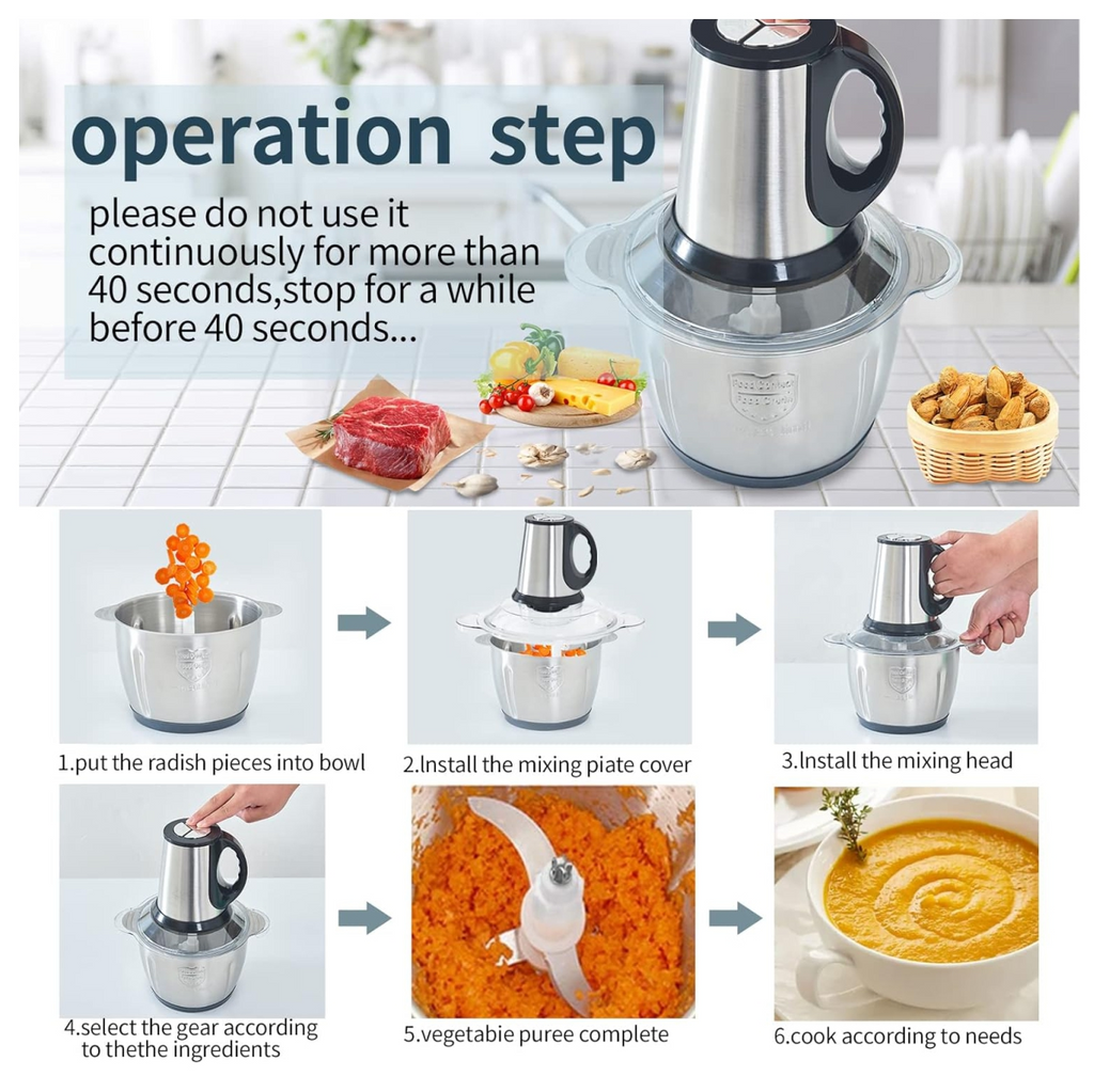 Molino de Alimentos Electrico 2L - InnovatecJDSM
