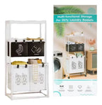 ORGANIZADOR DE LAVANDERÍA 4 CESTAS CON RUEDAS - CLASIFICADOR VERTICAL PRO - InnovatecJDSM
