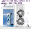 VENTILADOR RECARGABLE CON CONTROL GIRO 1 - InnovatecJDSM