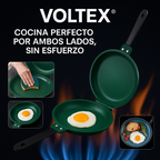 SARTÉN ANTIADHERENTE DOBLE- Voltex® - InnovatecJDSM