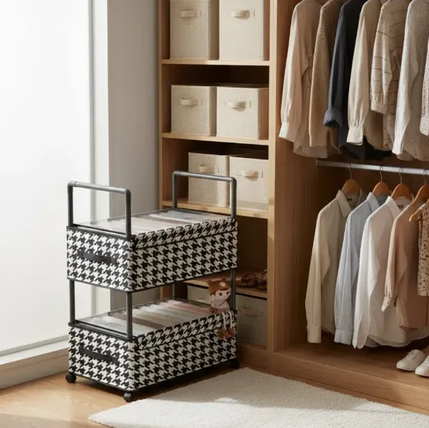 ESTANTE PAR ROPA 2 NIVELES - InnovatecJDSM