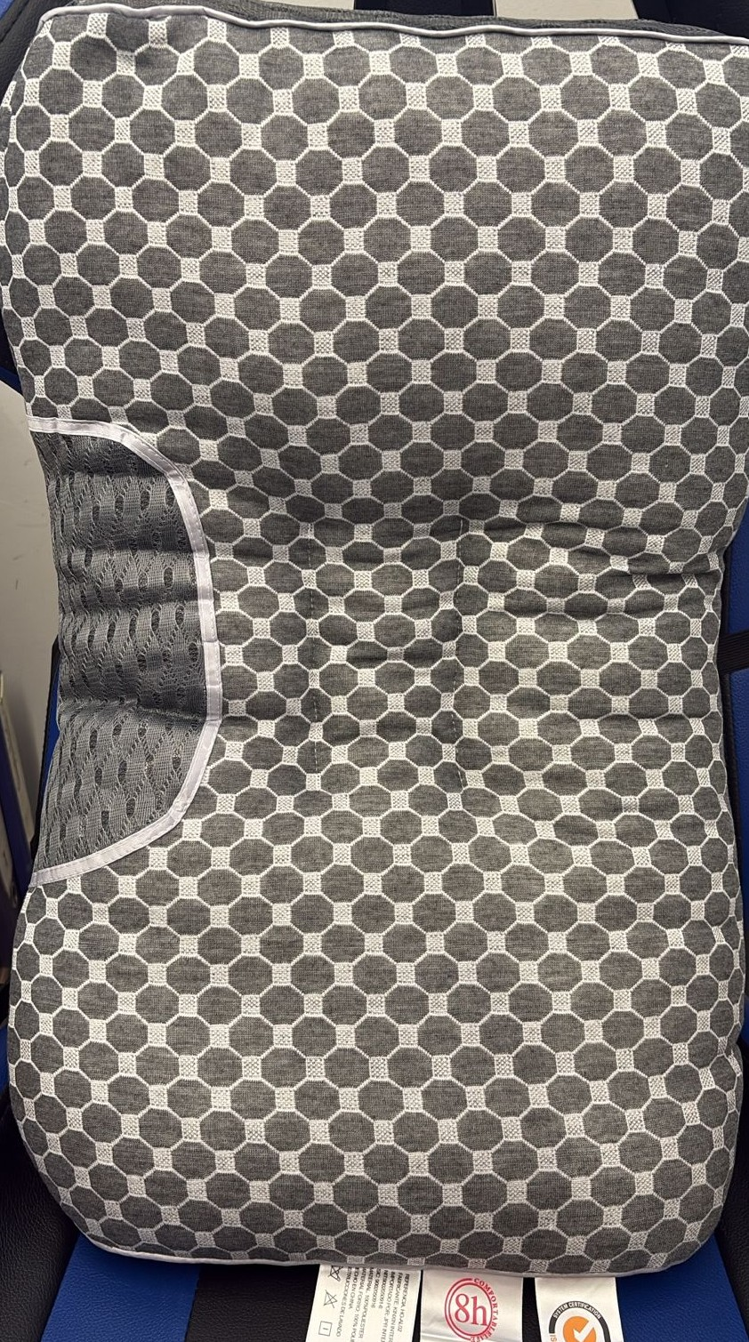 Almohada Ergonómica de Algodón 3D Antialérgica Indeformable
