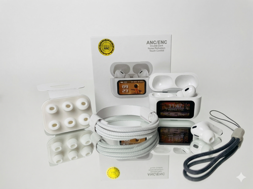 Audífonos Inalámbricos A9 Pro con Pantalla LED tipo AirPods - InnovatecJDSM
